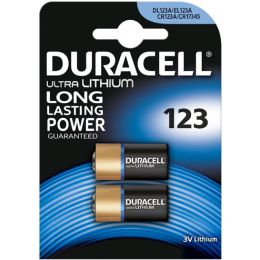 Duracell Batterie CR123 Doppelpack
